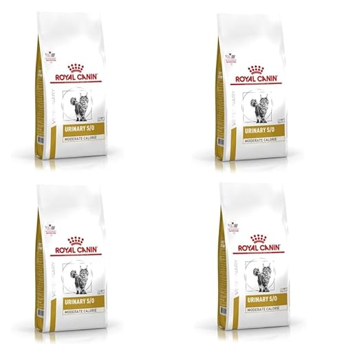 ROYAL CANIN Veterinary Urinary S/O Moderate Calorie | 4er Pack | 4 x 400 g | Trockenfutter für Katzen | Zur Unterstützung bei Struvitkristallen | Moderater Energiegehalt ROYAL CANIN Veterinary Urinary S/O Moderate Calorie | 4er Pack | 4 x 400 g | Trockenfutter für Katzen | Zur Unterstützung bei Struvitkristallen | Moderater Energiegehalt von ROYAL CANIN