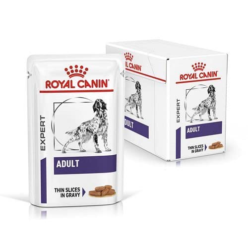 Royal Canin Expert Adult | 12 x 100 g | Alleinfuttermittel für ausgewachsene Hunde | Spezielle Rezeptur zum Erhalt des Idealgewichts | Zur Unterstützung der Gesundheit beim Hund von ROYAL CANIN