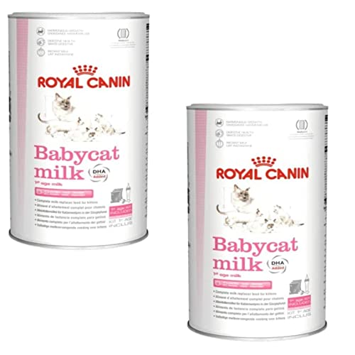 Royal Canin Babycat Milk | Doppelpack | 2 x 300 g | Milchaustausch-Futtermittel für Katzenwelpen | Von der Geburt bis zur Entwöhnung (0-2 Monate) | Für EIN harmonisches Wachstum von ROYAL CANIN