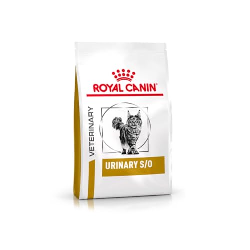 Royal Canin Veterinary Urinary S/O 1,5 kg Trockenfutter für Katzen ist zur Unterstützung der Harnwege und kann bei Struvitkristallen hilfreich sein von ROYAL CANIN