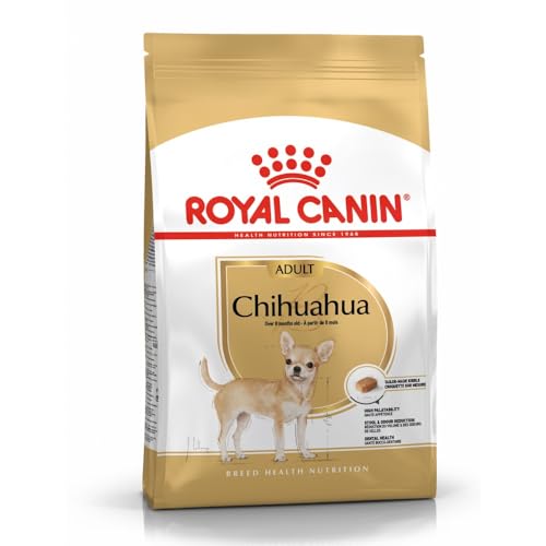 Royal Canin Chihuahua Adult | 1,5 kg | Trockenfutter für ausgewachsene Chihuahuas | Zur Unterstützung der Stuhlqualität und der Zahngesundheit | Hohe Akzeptanz bei Hunden Royal Canin Chihuahua Adult | 1,5 kg | Trockenfutter für ausgewachsene Chihuahuas | Zur Unterstützung der Stuhlqualität und der Zahngesundheit | Hohe Akzeptanz bei Hunden von ROYAL CANIN