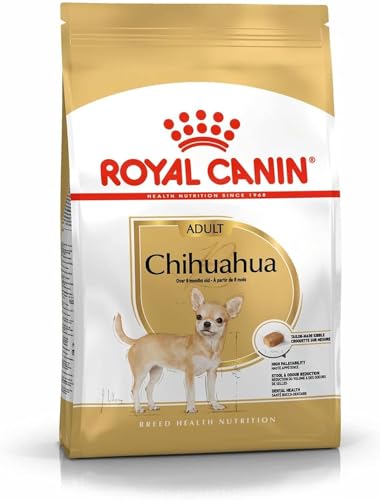 Royal Canin Chihuahua Adult | 1,5 kg | Trockenfutter für ausgewachsene Chihuahuas | Zur Unterstützung der Stuhlqualität und der Zahngesundheit | Hohe Akzeptanz bei Hunden Royal Canin Chihuahua Adult | 1,5 kg | Trockenfutter für ausgewachsene Chihuahuas | Zur Unterstützung der Stuhlqualität und der Zahngesundheit | Hohe Akzeptanz bei Hunden von ROYAL CANIN