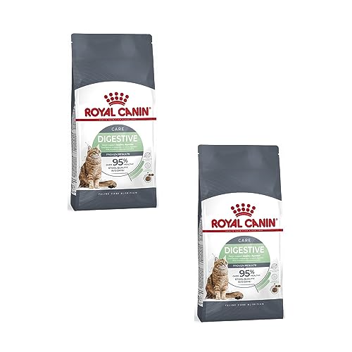Royal Canin Digestive Care | Doppelpack | 2 x 400 g | Trockenfutter für ausgewachsene Katzen | Empfohlen zur Unterstützung Einer gesunden Verdauung | Verlangsamte Nahrungsaufnahme von ROYAL CANIN