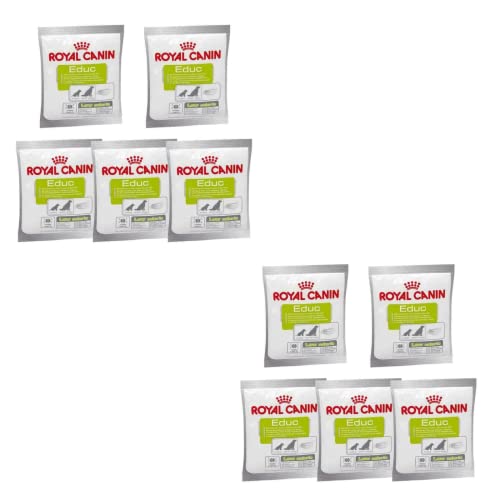 Royal Canin Educ | 10er Pack | 10 x 50 g | Ergänzungsfuttermittel für Hunde | Kalorienarme Belohnung zur Erziehung und Training | Mit Vitaminkomplex zur Unterstützung der Zellen Royal Canin Educ | 10er Pack | 10 x 50 g | Ergänzungsfuttermittel für Hunde | Kalorienarme Belohnung zur Erziehung und Training | Mit Vitaminkomplex zur Unterstützung der Zellen von Royal Canin