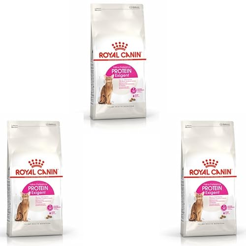 Royal Canin Protein Exigent | 3er Pack | 3 x 400 g | Alleinfuttermittel für besonders wählerische Katzen ab dem 12. Monat | Enthält einen speziell angepassten Energiegehalt von ROYAL CANIN