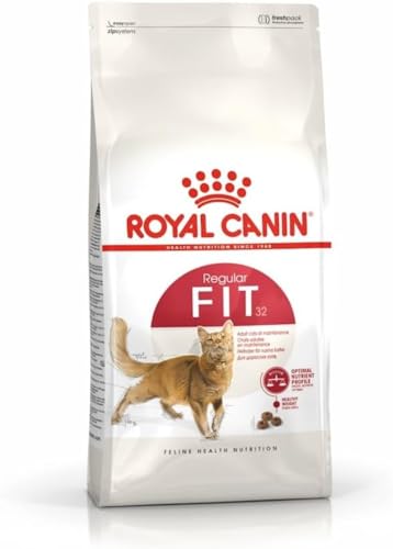 Royal Canin FIT 32 Regular für aktive Katzen | 400 g | Alleinfuttermittel für ausgewachsene Katzen | Kann dabei hilfreich sein die Haarballenbildung zu reduzieren Royal Canin FIT 32 Regular für aktive Katzen | 400 g | Alleinfuttermittel für ausgewachsene Katzen | Kann dabei hilfreich sein die Haarballenbildung zu reduzieren von ROYAL CANIN