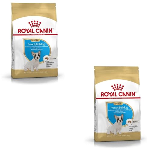 Royal Canin French Bulldog Puppy | Doppelpack | 2 x 1 kg | Alleinfuttermittel für Französische Bulldoggen Welpen | Zur Unterstützung der Verdauung und des Immunsystems Royal Canin French Bulldog Puppy | Doppelpack | 2 x 1 kg | Alleinfuttermittel für Französische Bulldoggen Welpen | Zur Unterstützung der Verdauung und des Immunsystems von ROYAL CANIN