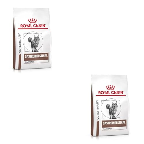 Royal Canin Veterinary Gastrointestinal Hairball | Doppelpack | 2 x 400 g | Diät-Alleinfuttermittel für ausgewachsene Katzen | Zur Bekämpfung von Haarballenbildung von ROYAL CANIN