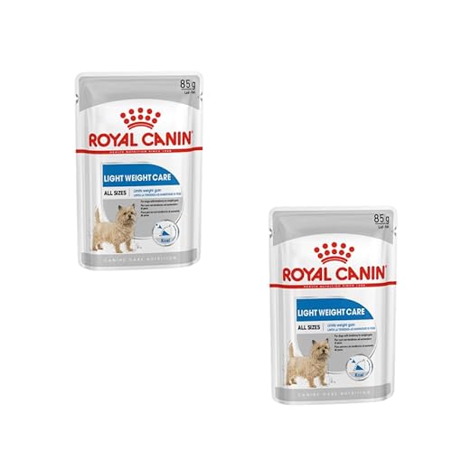 Royal Canin Light Weight Care Mousse | Doppelpack | 2 x 12 x 85 g | Alleinfuttermittel für ausgewachsene Hunde ab dem 10. Lebensmonat | Für Hunde mit Neigung zur Gewichtszunahme von ROYAL CANIN