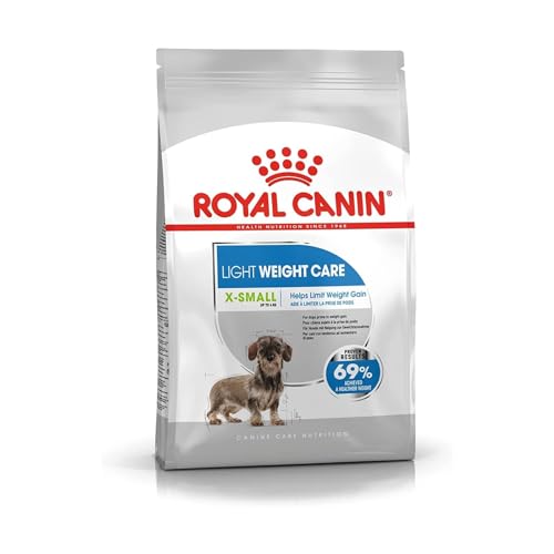 Royal Canin Light Weight Care X-SMALL | 1,5 kg | Alleinfuttermittel für ausgewachsene sehr kleine Hunde ab dem 10. Lebensmonat | Für Hunde mit Neigung zur Gewichtszunahme Royal Canin Light Weight Care X-SMALL | 1,5 kg | Alleinfuttermittel für ausgewachsene sehr kleine Hunde ab dem 10. Lebensmonat | Für Hunde mit Neigung zur Gewichtszunahme von ROYAL CANIN