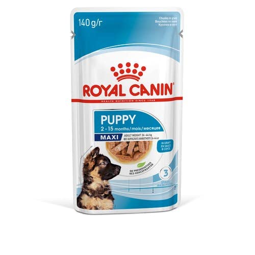 Royal Canin Maxi Puppy Welpenfutter Nass für große Hunde 10 x140g von ROYAL CANIN