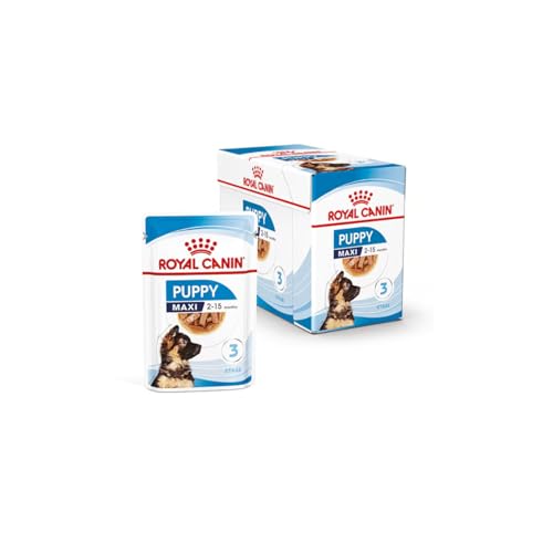 Royal Canin Maxi Puppy Welpenfutter Nass für große Hunde 10 x140g von ROYAL CANIN