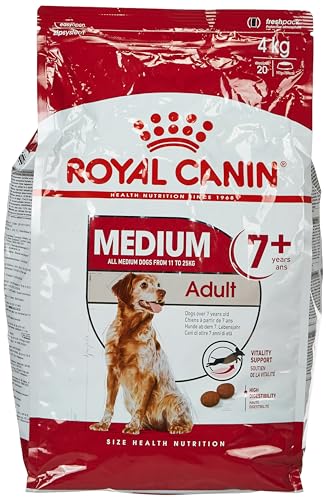 Royal Canin Medium Mature, 7+, 4 kg, 1er Pack (1 x 4 kg Packung), Hundefutter von ROYAL CANIN