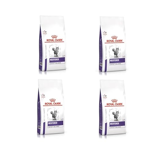 Royal Canin NEUTERED Satiety Balance für Katzen | 4er Pack| 4 x 400 g | Alleinfuttermittel für kastrierte ausgewachsene Katzen | Kann den Erhalt des Idealgewichts unterstützen Royal Canin NEUTERED Satiety Balance für Katzen | 4er Pack| 4 x 400 g | Alleinfuttermittel für kastrierte ausgewachsene Katzen | Kann den Erhalt des Idealgewichts unterstützen von ROYAL CANIN