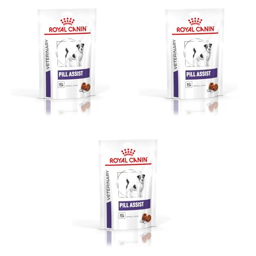Royal Canin Pill Assist Small Dog | 3er Pack | 3 x 90 g | Formbare Krokette zur Verabreichung von Medikamenten bei adulten Hunden Kleiner Rassen | Für Hunde unter 10 kg | Zur Appetitanregung Royal Canin Pill Assist Small Dog | 3er Pack | 3 x 90 g | Formbare Krokette zur Verabreichung von Medikamenten bei adulten Hunden Kleiner Rassen | Für Hunde unter 10 kg | Zur Appetitanregung von ROYAL CANIN