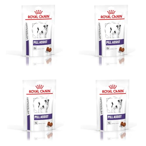 Royal Canin Pill Assist Small Dog | 4er Pack | 4 x 90 g | Formbare Krokette zur Verabreichung von Medikamenten bei adulten Hunden Kleiner Rassen | Für Hunde unter 10 kg | Zur Appetitanregung Royal Canin Pill Assist Small Dog | 4er Pack | 4 x 90 g | Formbare Krokette zur Verabreichung von Medikamenten bei adulten Hunden Kleiner Rassen | Für Hunde unter 10 kg | Zur Appetitanregung von ROYAL CANIN