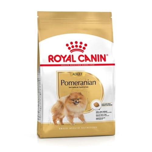 Royal Canin Pomeranian Adult | 1,5 kg | Alleinfuttermittel für Hunde | Trockenfutter für ausgewachsene und ältere Zwergspitze | Ab dem 8. Monat | Angepassten Mineralstoffgehalt Royal Canin Pomeranian Adult | 1,5 kg | Alleinfuttermittel für Hunde | Trockenfutter für ausgewachsene und ältere Zwergspitze | Ab dem 8. Monat | Angepassten Mineralstoffgehalt von ROYAL CANIN