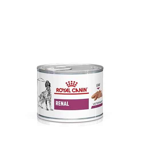Royal Canin Renal | 12 x 200 g | Diätalleinfuttermittel für ausgewachsene Hunde | Kann zur Unterstützung der Nierenfunktion bei chronischer Niereninsuffizienz beitragen | Mousse von ROYAL CANIN