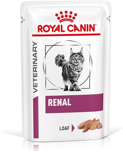 Royal Canin Renal Mousse für Katzen | 12 x 85 g | Diät-Alleinfuttermittel für ausgewachsene Katzen mit Nierenproblemen | Mit niedrigem Phosphorgehalt von ROYAL CANIN