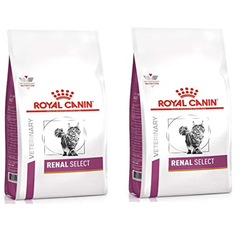 Royal Canin Veterinary Renal Select | Doppelpack | 2 x 400 g | Diät-Alleinfuttermittel für Katzen | Kann zur Unterstützung der Nierenfunktion bei Niereninsuffizienz beitragen Royal Canin Veterinary Renal Select | Doppelpack | 2 x 400 g | Diät-Alleinfuttermittel für Katzen | Kann zur Unterstützung der Nierenfunktion bei Niereninsuffizienz beitragen von ROYAL CANIN