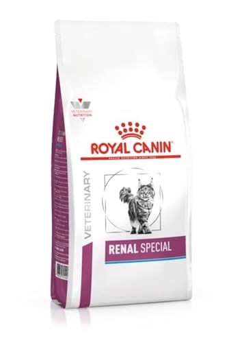 Royal Canin Veterinary Renal Special Feline | 4 kg | Diät-Alleinfuttermittel für ausgewachsene Katzen | Kann zur Unterstützung der Nierenfunktionen beitragen von ROYAL CANIN