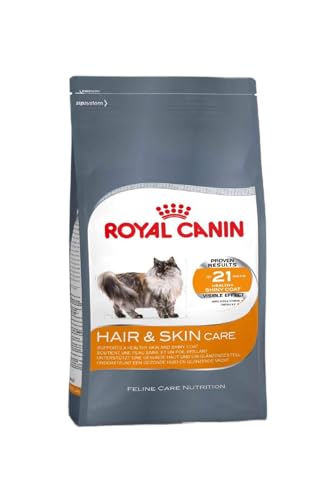 Royal Canin Hair & Skin Care | 2 kg | Alleinfuttermittel für Katzen zur Unterstützung der Haut- und Fellgesundheit | Mit Omega-3 und Omega-6 Fettsäuren | Ausgewogene Rezeptur von ROYAL CANIN
