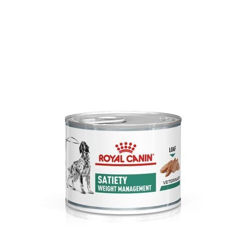 Royal Canin Satiety Weight Management | 12 x 195 g | Diätalleinfuttermittel für Adulte Hunde | Kann zur Verringerung von Übergewicht beitragen | Hoher Proteingehalt | Mousse von ROYAL CANIN