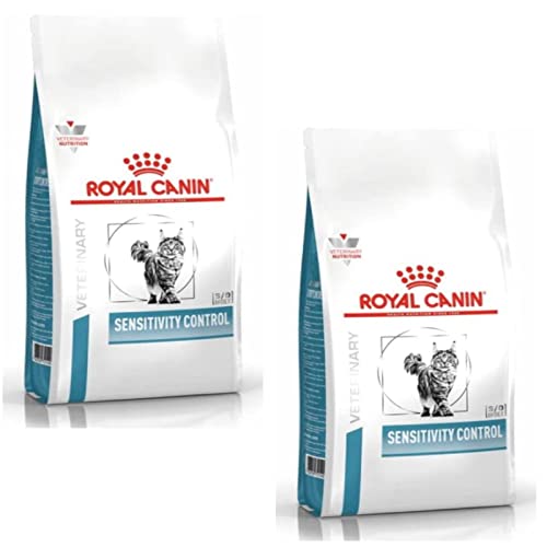 Royal Canin Veterinary Sensitivity Control Cat | Doppelpack | 2 x 400 g | Diät-Alleinfuttermittel für ausgewachsene Katzen | Zur Minderung von Nährstoffintoleranzerscheinungen Royal Canin Veterinary Sensitivity Control Cat | Doppelpack | 2 x 400 g | Diät-Alleinfuttermittel für ausgewachsene Katzen | Zur Minderung von Nährstoffintoleranzerscheinungen von ROYAL CANIN