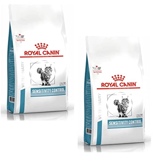 Royal Canin Veterinary Sensitivity Control Cat | Doppelpack | 2 x 400 g | Diät-Alleinfuttermittel für ausgewachsene Katzen | Zur Minderung von Nährstoffintoleranzerscheinungen von ROYAL CANIN