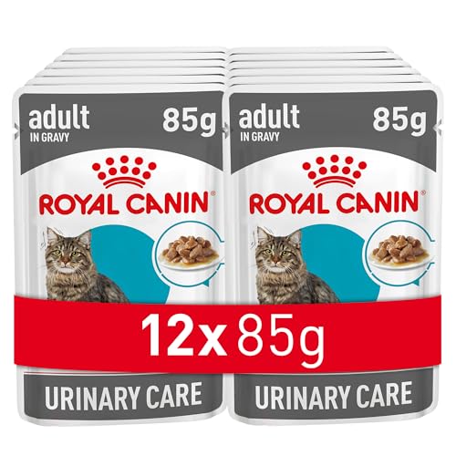 Royal Canin Urinary Care Gravy | 12 x 85 g | Nassfutter für Katzen in Soße | Zur Förderung des Gleichgewichts der Mineralstoffe im Harn | Instinktiv bevorzugt | Im Beutel Royal Canin Urinary Care Gravy | 12 x 85 g | Nassfutter für Katzen in Soße | Zur Förderung des Gleichgewichts der Mineralstoffe im Harn | Instinktiv bevorzugt | Im Beutel von Royal Canin