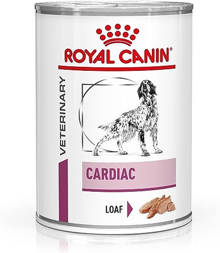 Royal Canin Cardiac | 12 x 410 g | Diät - Alleinfuttermittel für ausgewachsene Hunde | Kann zur Unterstützung der Herzfunktion bei chronischer Herzinsuffizienz beitragen | Mousse von ROYAL CANIN