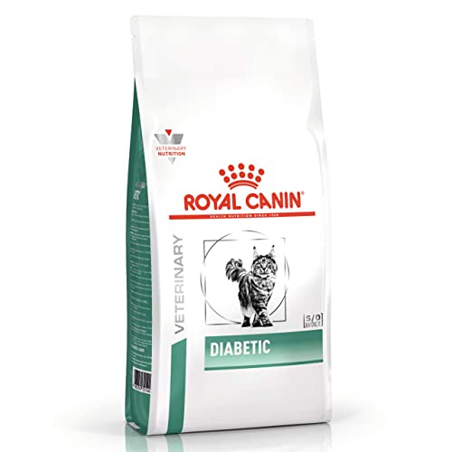 ROYAL CANIN Veterinary DIABETIC | 1,5 kg | Diät-Alleinfuttermittel für Katzen | Zur Regulierung der Glucose Versorgung | Mit einem niedrigen Mono-und Disaccharid Gehalt von ROYAL CANIN
