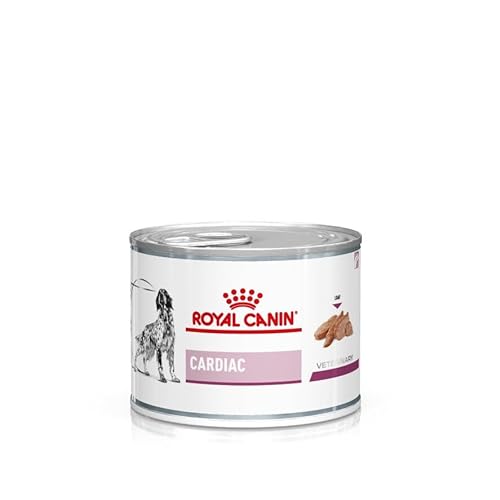 Royal Canin Veterinary Cardiac | 12 x 200 g | Diät - Alleinfuttermittel für ausgewachsene Hunde | Kann zur Unterstützung der Herzfunktion bei chronischer Herzinsuffizienz beitragen | Mousse von ROYAL CANIN
