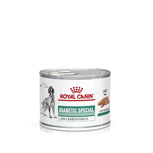 Royal Canin Veterinary Diabetic Special Low Carbohydrate S/O Mousse | 12 x 200 g | Diät-Alleinfuttermittel für Hunde | Regulierung des Blutzuckerspiegels von ROYAL CANIN