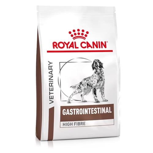 Royal Canin Veterinary GASTROINTESTINAL HIGH FIBRE | 2 kg | Alleinfuttermittel für ausgewachsene Hunde | Zur Unterstützung der Verdauung | Hoher Fasergehalt | Angepasster Energiegehalt von ROYAL CANIN