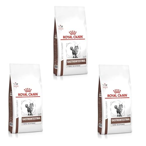 ROYAL CANIN Veterinary Gastrointestinal Fibre Response | 3er Pack | 3 x 400 g | Trockenfutter für Erwachsene Katzen | Zur Unterstützung der Verdauung | Angepasster Energiegehalt ROYAL CANIN Veterinary Gastrointestinal Fibre Response | 3er Pack | 3 x 400 g | Trockenfutter für Erwachsene Katzen | Zur Unterstützung der Verdauung | Angepasster Energiegehalt von ROYAL CANIN