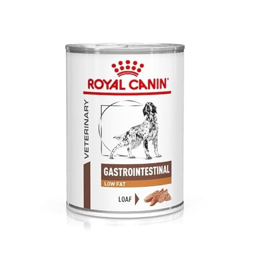 Royal Canin Veterinary Gastrointestinal Low Fat Mousse | 12 x 420 g | Diät-Alleinfuttermittel für ausgewachsene Hunde | Zur Unterstützung der Verdauung und bei Übergewicht von ROYAL CANIN