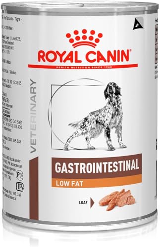 Royal Canin Veterinary Gastrointestinal Low Fat Mousse | 12 x 420 g | Diät-Alleinfuttermittel für ausgewachsene Hunde | Zur Unterstützung der Verdauung und bei Übergewicht von ROYAL CANIN