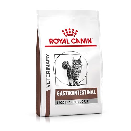 Royal Canin Veterinary Gastrointestinal Moderate Calorie | 2 kg | Trockenfutter für Katzen | Kann unterstützend bei gastrointestinalen Erkrankungen helfen | Hohe Akzeptanz von ROYAL CANIN