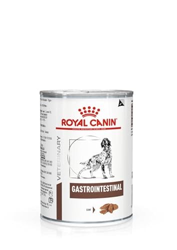 Royal Canin Veterinary Gastrointestinal Mousse | 12 x 400 g | Diät-Alleinfuttermittel für ausgewachsene Hunde | Zur Unterstützung bei akuten Resorptionsstörungen des Darms von ROYAL CANIN