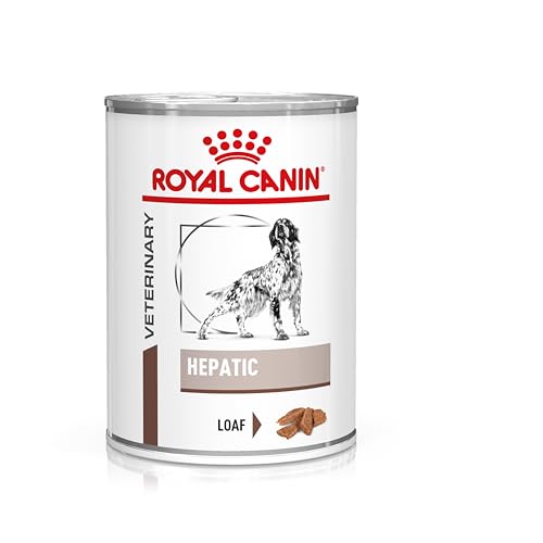 Royal Canin Veterinary Hepatic Mousse | 12 x 420 g | Diät-Alleinfuttermittel für ausgewachsene Hunde | Kann zur Unterstützung der Leberfunktion bei Leberinsuffizienz beitragen von ROYAL CANIN