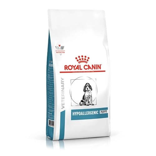 Royal Canin Veterinary Hypoallergenic Puppy | 3,5 kg | Diät-Alleinfuttermittel für Welpen | Kann seinen Beitrag zur Risikominimierung von Nährstoffintoleranzen leisten | Mit Reis von ROYAL CANIN