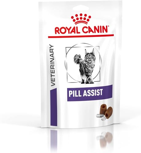 Royal Canin Veterinary Pill Assist CAT | 1 x 45 g | Ergänzungsfuttermittel für Katzen | Formbare schmackhafte Kroketten für eine einfachere Medikamentenverabreichung von ROYAL CANIN