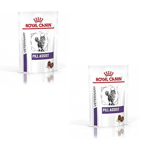 Royal Canin Veterinary Pill Assist CAT | Doppelpack | 2 x 45 g | Ergänzungsfuttermittel für Katzen | Schmackhafte Kroketten für eine einfachere Medikamentenverabreichung Royal Canin Veterinary Pill Assist CAT | Doppelpack | 2 x 45 g | Ergänzungsfuttermittel für Katzen | Schmackhafte Kroketten für eine einfachere Medikamentenverabreichung von ROYAL CANIN