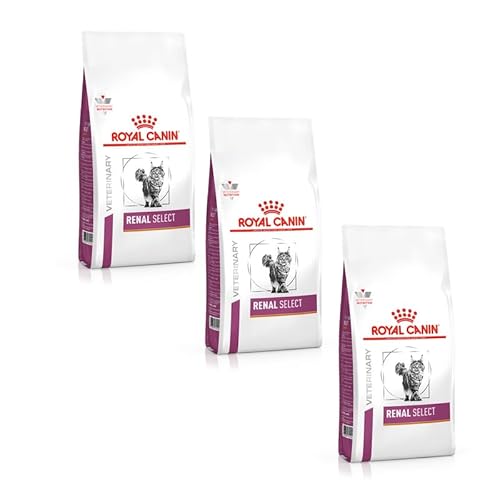 ROYAL CANIN Veterinary Renal Select | 3er Pack | 3 x 400 g | Diät-Alleinfuttermittel für Katzen | Kann zur Unterstützung der Nierenfunktion bei Niereninsuffizienz beitragen von ROYAL CANIN
