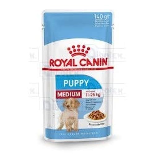 Wet SHN Medium Puppy 140gr Pouch (10uds) von ROYAL CANIN