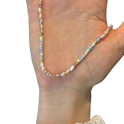 ROYJJ Halsband für Hunde, Perlen, Halsband, Halskette, dekorativer Haustierhals, Schmuckzubehör, Partyzubehör, modisches Haustierzubehör von ROYJJ