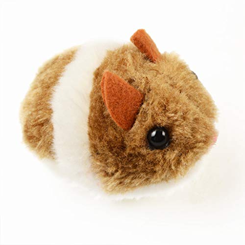 ROYJJ SZYDD Maus mit Zugschnur, vibrierend, beweglich, Plüsch, mechanisch, Plüsch, Hamster, Haustierspielzeug ROYJJ SZYDD Maus mit Zugschnur, vibrierend, beweglich, Plüsch, mechanisch, Plüsch, Hamster, Haustierspielzeug von ROYJJ