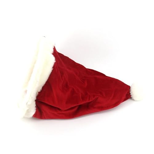 ROYJJ Weihnachtliches Katzenbett für Indoor-Katzen, kleine Hunde, warmes Bett, waschbar, Welpenzelt, Bett, Kätzchenhöhle, abnehmbares Kissen, Weihnachtsmütze, Haustierbett, Haustierschlafsack, ROYJJ Weihnachtliches Katzenbett für Indoor-Katzen, kleine Hunde, warmes Bett, waschbar, Welpenzelt, Bett, Kätzchenhöhle, abnehmbares Kissen, Weihnachtsmütze, Haustierbett, Haustierschlafsack, von ROYJJ
