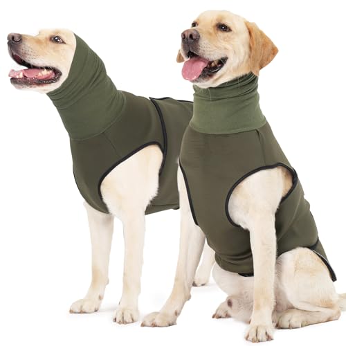 ROZKITCH Hunde-Angst-Shirt, beruhigende Jacke mit Kapuze, Hundeohren-Abdeckung, 2-in-1, Hunde-Angstjacke mit Ohrwickel für Feuerwerk, Reisen, Tierarztbesuche, Trennung, Angstlinderung, beruhigendes ROZKITCH Hunde-Angst-Shirt, beruhigende Jacke mit Kapuze, Hundeohren-Abdeckung, 2-in-1, Hunde-Angstjacke mit Ohrwickel für Feuerwerk, Reisen, Tierarztbesuche, Trennung, Angstlinderung, beruhigendes von ROZKITCH